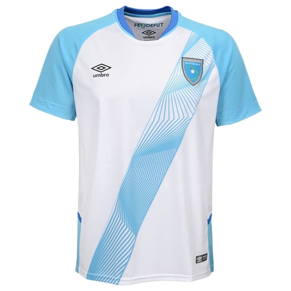 Umbro Men's Guatemala National Team 2019 Home Stadium Jersey, White Small