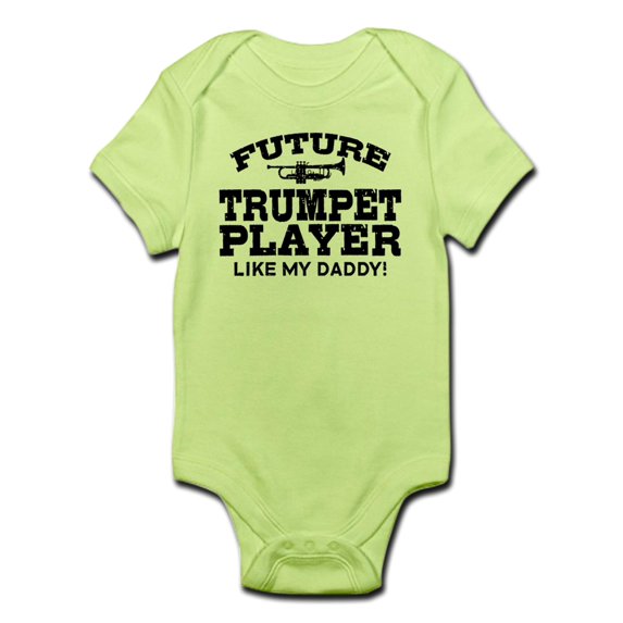 CafePress - Future Trumpet Player Like My Daddy Infant Bodysui - Baby Light Bodysuit