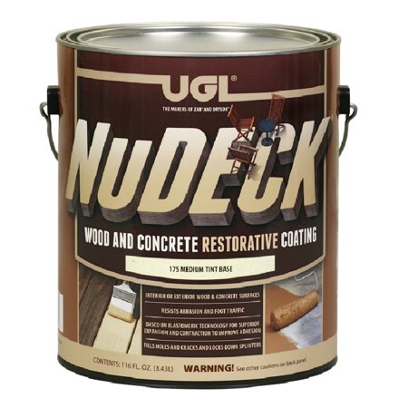 UGL 17513 NuDECK Wood and Concrete Restorative Coating, 1 Gallon, Each