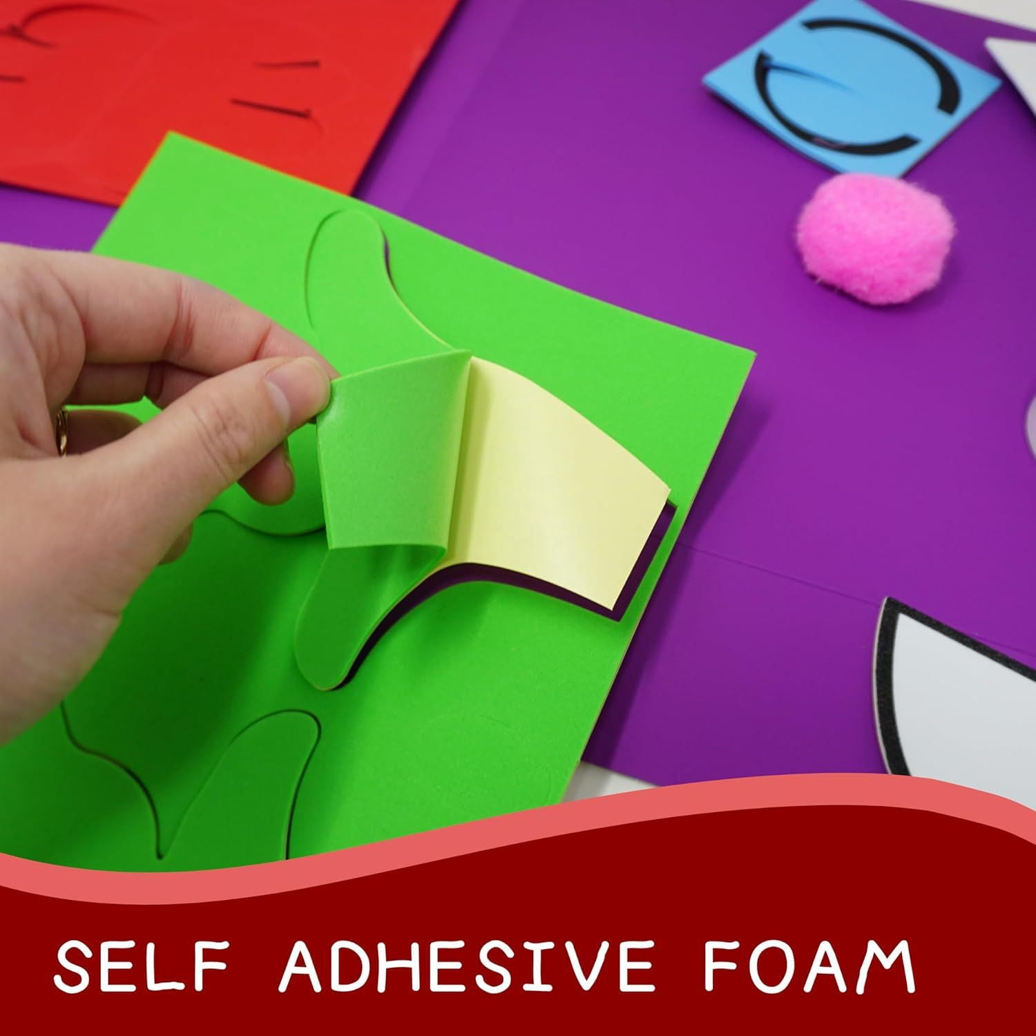 4E’s Novelty DIY Monster Valentine Card Box Craft Kit, Classroom Mailbox Activity for Kids