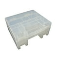 thumbnail image 4 of HONMEET 1Pcs Clear Storage Box Rectangular Battery Organizer Leakproof PP Plastic For Daily Use, 4 of 8