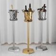 thumbnail image 6 of Ice Bucket With Stand Stainless Steel Ice Cube Container For Wine Champagne Beer KTV Clubs Bar Parties, 6 of 6