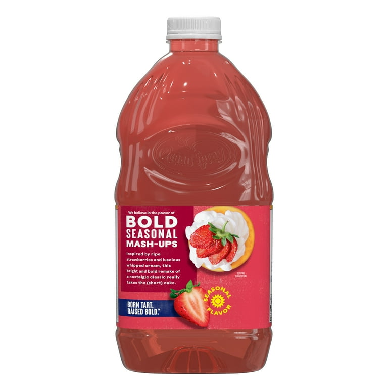Ocean Spray Strawberry Shortcake Juice Drink 60 fl oz Bottle