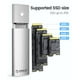 thumbnail image 5 of Carcasa SSD ORICO M.2 NVMe SATA USB C 3.2 Gen 2 de 10 Gbps, 5 of 8
