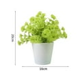 thumbnail image 6 of Faux Plants Indoor, Mini Artificial Potted Plants, Small Fake Plants for Garden Lawn Balcony Office Home Decoration, 6 of 8