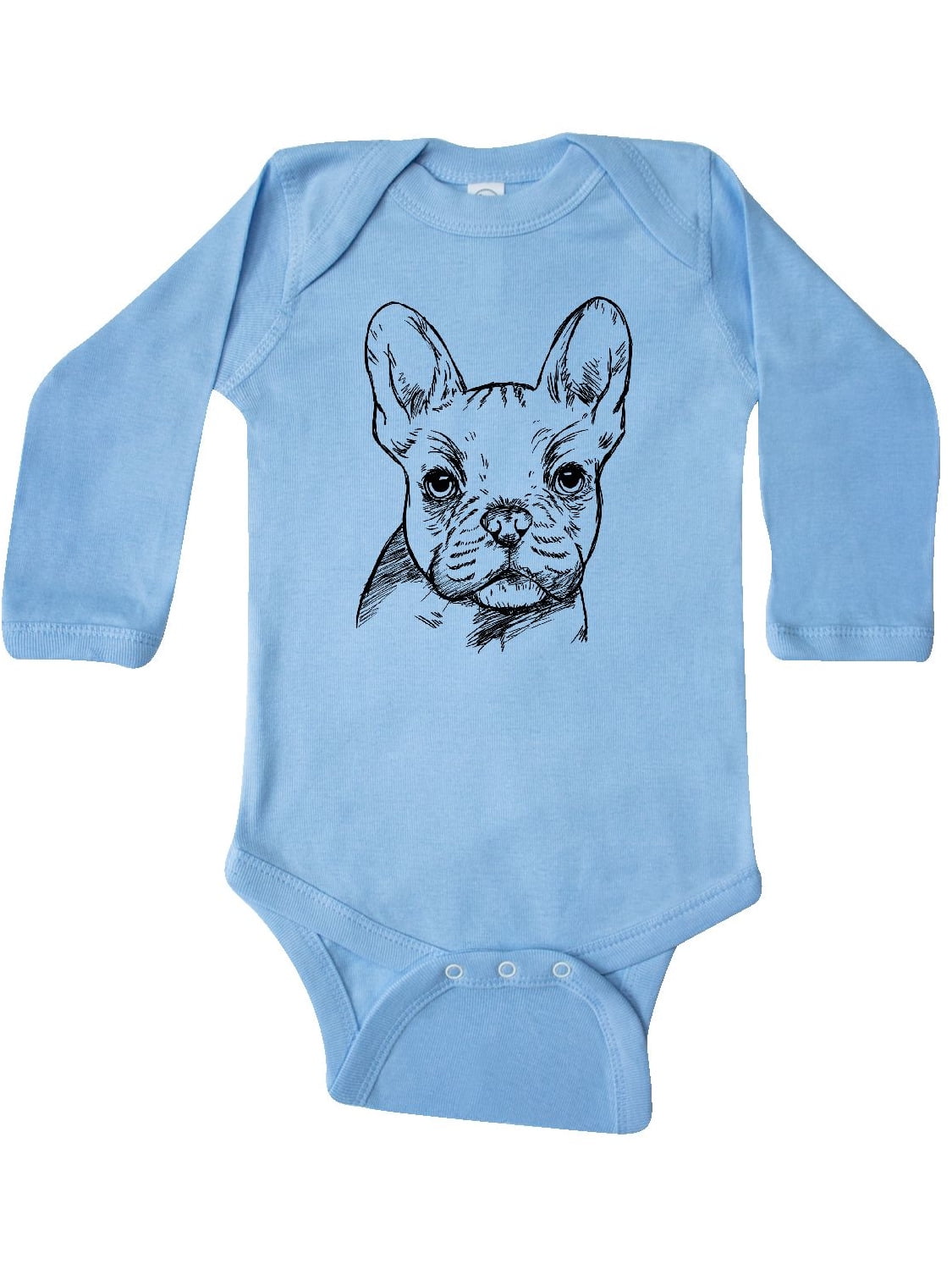 inktastic French Bulldog Dog Lover Long Sleeve Creeper