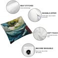 thumbnail image 4 of SHANXI Throw Pillow Covers Flowers Print Cushion Cover Soft Pillow Cases for Home Sofa Bed Chair Car Office Decorative 22x22in, 4 of 5