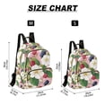 thumbnail image 2 of FORMRS Mini Backpack Purse for Women Travel Daypack Casual Shoulder Bag, Pink Raspberries, 2 of 7