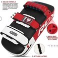 thumbnail image 3 of RDX Kick Shield for Kickboxing, Strike pad, Kicking pad, Strike Shield, Muay Thai Boxing, MMA Training Red (One Pad Only), 3 of 8