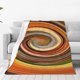 thumbnail image 1 of Balery Colorful Swirl Manta de Felpa Suave y Acogedora – Cobija de Franela Aterciopelada para Cama, Lavable y Cálida para Sofá, Mascotas, Transpirable-50"x40", 1 of 7