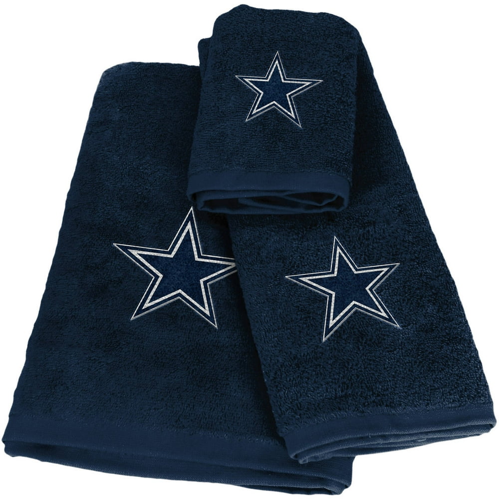 NFL Dallas Cowboys 3Piece Bath Towel Set