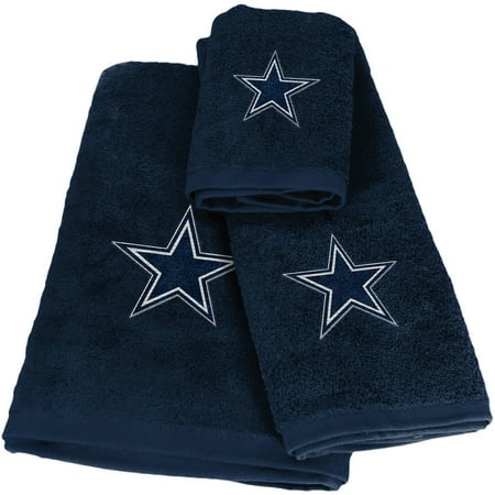 Nfl Dallas Cowboys 3 Piece Bath Towel Set Walmart Com