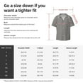 thumbnail image 5 of Ratiio Houndstooth Black And White Print Mens Casual Short Sleeve Shirts Button Down Textured Shirts Summer Beach Shirt with Pocket Men's Casual Short-sleeved Shirt, 5 of 5