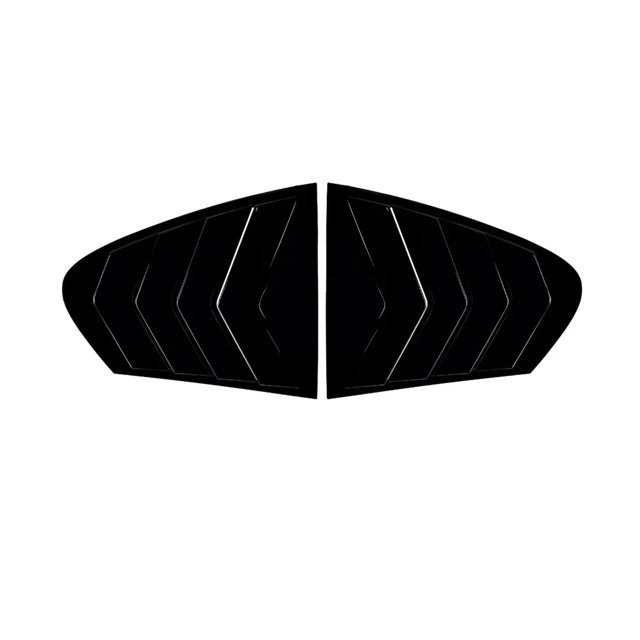 Rear Triangle Window Shutters Triangle Sunshade Modified Patch Shark Gill For BMW 5 Series F10 525i 530i 2011-2017