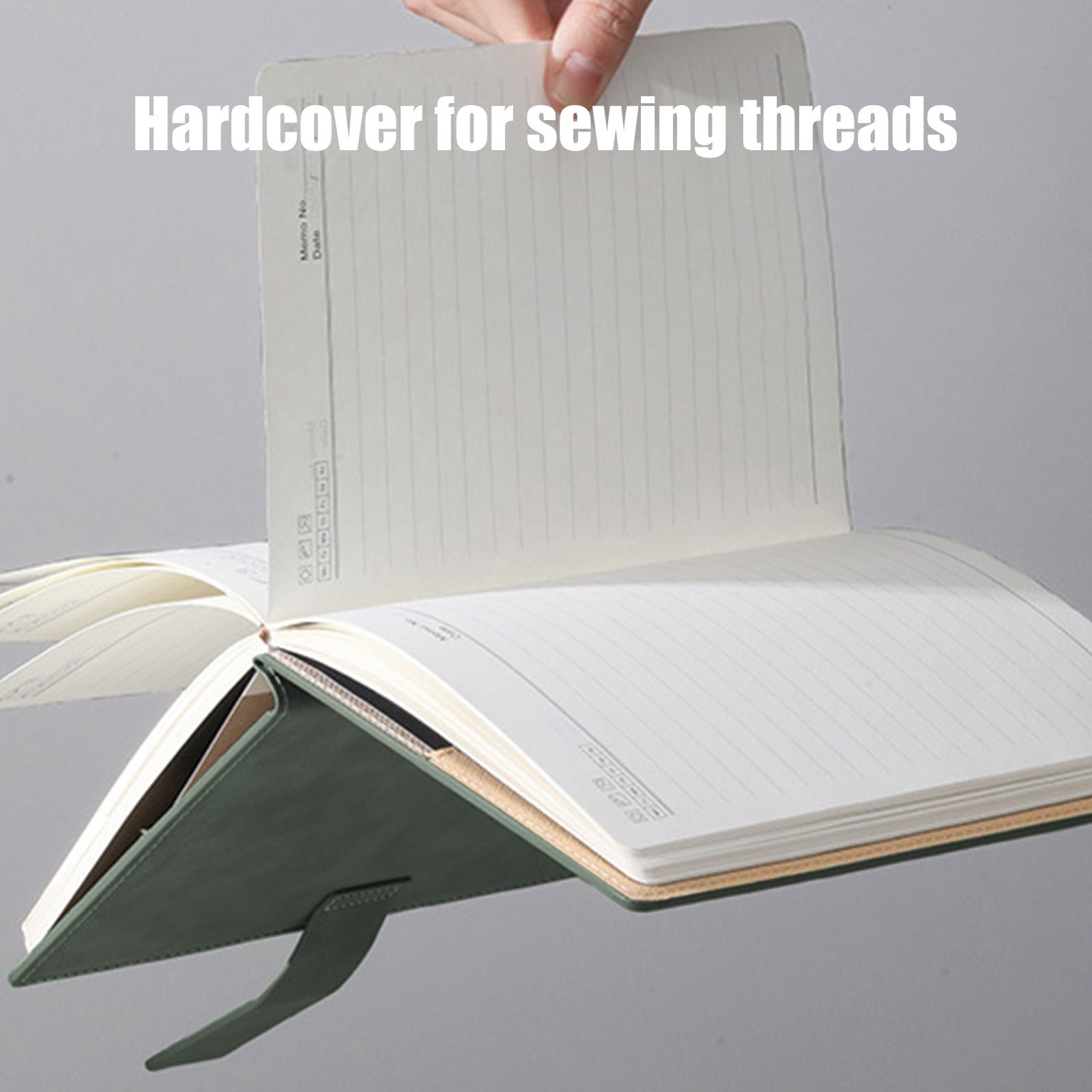 Magnetic Closure Notebook, 8.54x5.8 In, A5 Thickened Cover, for Office, Business, Conference, Meeting Notes