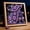 B, variant on Purple Lady Special Shaped Diamond Painting Kit, 5D DIY Partial Drill Crystal Art for Home Wall Decor