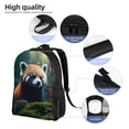 thumbnail image 5 of Fotbe Forest Plant Raccoon Travel Laptop Backpack, Business Slim Sturdy Laptops Backpack, Water Resistant College School Computer Bag Gift for Men & Women Fits 15.6 Inch Notebook, 5 of 8