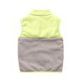 thumbnail image 3 of URMAGIC Toddler Polar Fleece Vest with Pockets Boys Girls Warm Sleeveless Jacket Kids Zipper Up Outerwear, 3 of 9