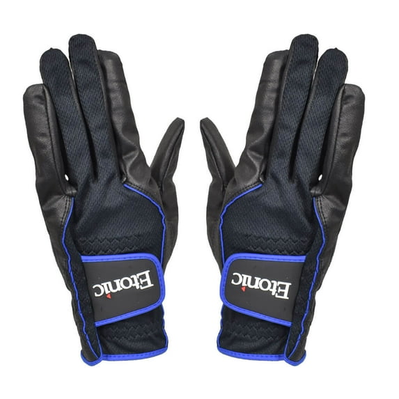 Etonic- Mens Rain Gloves- Black *Medium Large* Golf