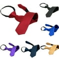 thumbnail image 5 of Racing Butterfly Lazy Necktie Boys Students Solid Casual Wedding Slim Zip Up Neck Tie New, 5 of 8