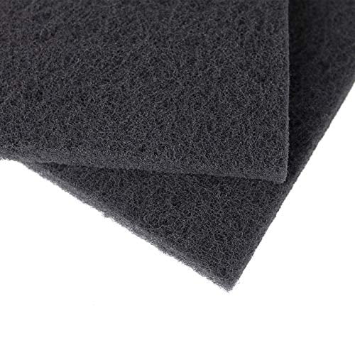 Carbon filter media pads