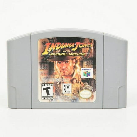 Indiana Jones and the Infernal Machine - N64 Video Game for Nintendo 64