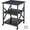 Black-3-Tier(23.6"W x 23.6"D x 30.2"H), variant on 3-Tier(23.6"W x 23.6"D x 30.2"H) Black General Purpose Printer Stand