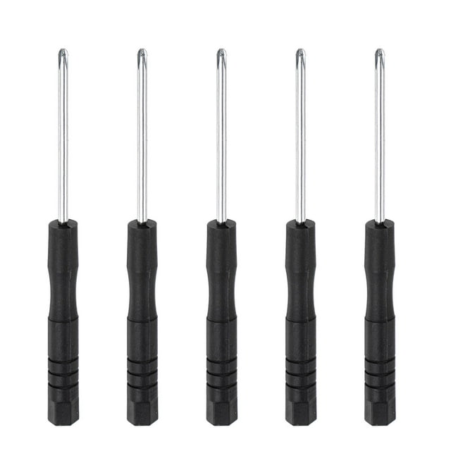 Unique Bargains Mini Tournevis Phillips, Tête Croisée 2.0mm pour Réparation de Lunettes Boucle en Métal Électronique, Lot de 5