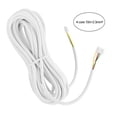 thumbnail image 1 of Cable de timbre, 10 m, 0,3 mm, 4 núcleos, redondo, cable de timbre de intercomunicación, cable de timbre de vídeo, verdadera excelencia, 1 of 8