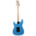 thumbnail image 1 of ST Stylish Electric Guitar with Black Pickguard Sky Blue, 1 of 20