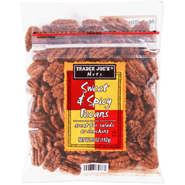 Pack of 3 - Tjs Sweet & Spicy Pecans 5 Oz