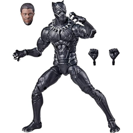Marvel: Legends Series Black Panther Collectible Kids Toy Action Figure for Boys and Girls Ages 4 5 6 7 8 and Up (6")