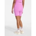 thumbnail image 2 of Weekend Academy Girls Seamless Biker Shorts, Sizes 4-18, 2 of 5