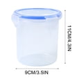 thumbnail image 7 of Cereal Storage Container, Large Food Storage Box, Plastic Sealed Jar, for Kitchen Pantry Organization, Dry Goods, and Refrigerator, 1 Quart Capacity, by FAJHHA, 7 of 7