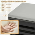 thumbnail image 6 of Yardi Yard Shoe Bench with 6 Storage Compartments and 3 Adjustable Shelves-Gray, Entryway Shoe Rack with Storage for Closet, 6 of 7