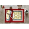 thumbnail image 2 of Vargottam Placemats- Placemat For Dining Table, Set Of 4- Printed & Reversible CottonNapkin-IndoorPlacematsFor Home & Kitchen Dining Table- Asian (Multicolor), 2 of 5