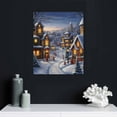 thumbnail image 4 of Nawypu  Winter Canvas Wall Art - New Year's Eve Town Art Poster - Christmas Prints - for Home Wall Art Deco Gift HD Print Art Christmas Aesthetic Wall Decor, 4 of 4