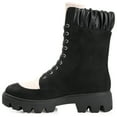 thumbnail image 2 of Journee Womens Elinor Lace Up Booties, 2 of 9