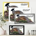 thumbnail image 4 of Designart 'Close Up Of Vintage Countryside Birds' Farmhouse Framed Art Print, 4 of 4