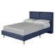 thumbnail image 4 of Base de Cama Matrimonial Makora Luma Azul Tapizada en Tela Tipo Lino (No Incluye Colchón), 4 of 9