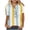 Yellow, variant on OAVQHLG3B Plus Size Tops for Women Summer Casual Casual Printed Short Sleeve Shirt