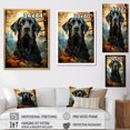 thumbnail image 4 of Designart "Grandeur Of The Great Dane" Animals Dog Floater Framed Wall Decor, 4 of 5