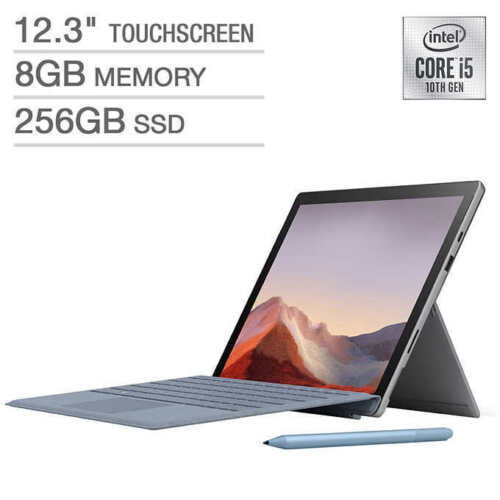 Microsoft Surface Pro 7 Bundle - 10th Gen Intel Core i5 - 12.3