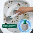 thumbnail image 4 of Armscye Pumice Stone Toilet Bowl Cleaner, Bathroom Cleaner Brush Toilet Wand Refills with 18CM Long Handle for Remove Hard Water Stains with 1 Wand+ 10 Pumice Stones, 4 of 7