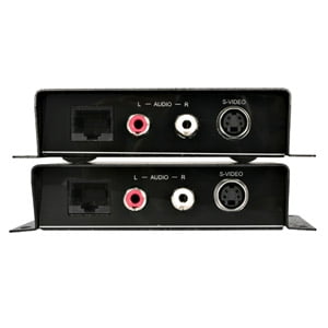 Minicom Cat5 Audio Video Display - StarTech S-Video Video Extender over Cat 5 with Audio