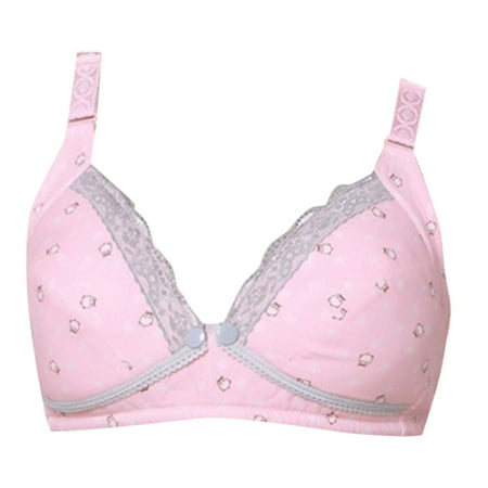 

HGWXX7 Maternity Clothing Women Feeding Nursing Pregnant Maternity Bra Underwear Love Breastfeeding