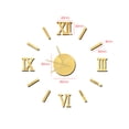 thumbnail image 2 of Reloj de pared DIY sin marco, espejo 3D, reloj de pared grande, silencioso, 2 of 8