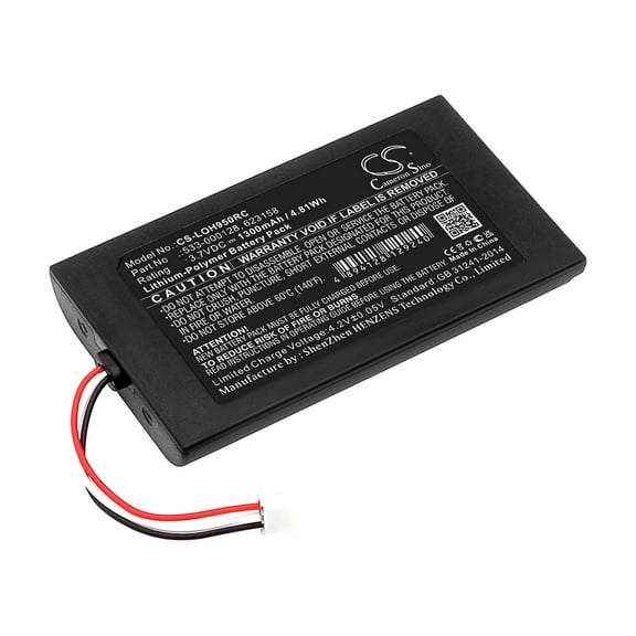 533-000128 623158 Battery For Logitech Harmony 950 915-000260 Elite 915-000257