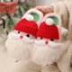 thumbnail image 4 of Zapatos casa cálidos slip-On Christmas Santa Claus anti-Slip para mujeres, 4 of 9