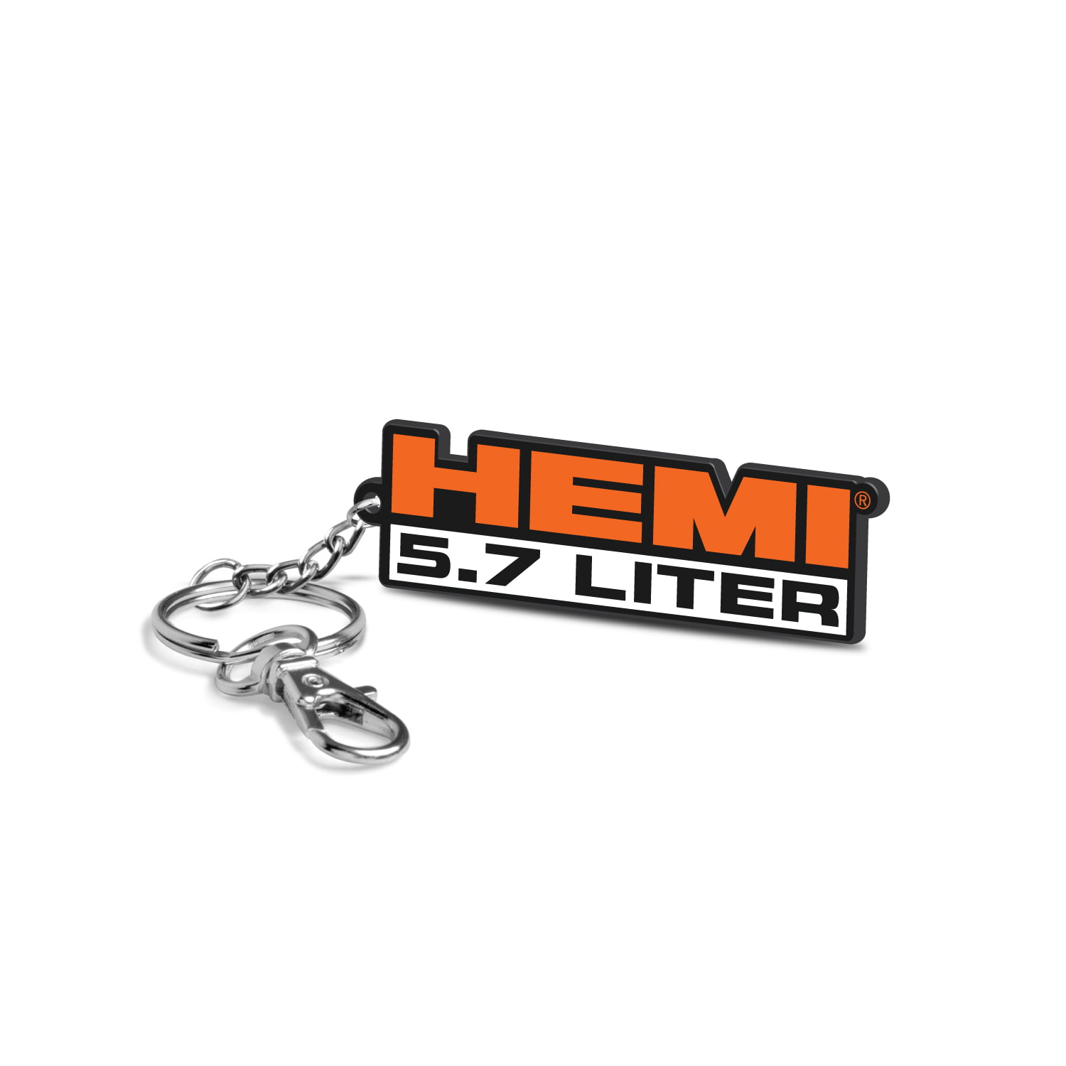 HEMI 5.7 Liter Custom Laser Cut with UV Full-Color Print Acrylic Charm Key Chain
